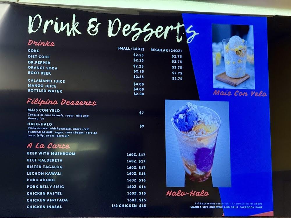 Manila Sizzling Wok and Grill Pastel